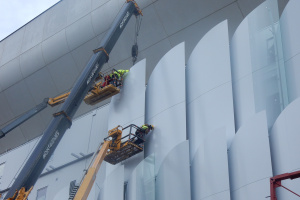 600 glazed shells shall cover rugby Arena 92 in Nanterre - 2