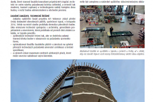 AFI Vokovice Façade Specifics in Konstrukce Magazine - 1